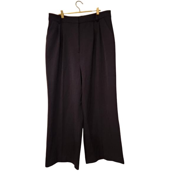 Favorite Daughter the favorite black wide-leg pants shorties size 18 - Picture 2 of 7